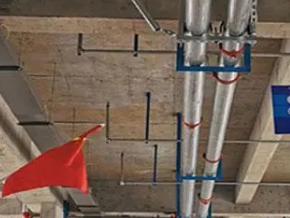 灵石管廊支架的安装方法